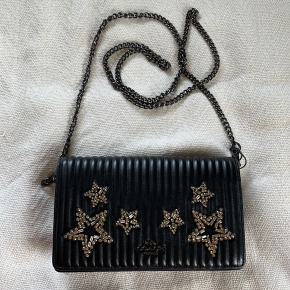 Coach Handbags - Coach quilted crystal embellished Callie clutch